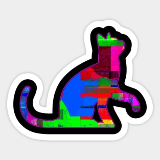 Complex Cat Feeding Sticker